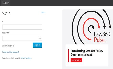 advance lexisnexis sign in|advance lexis nexis log in.